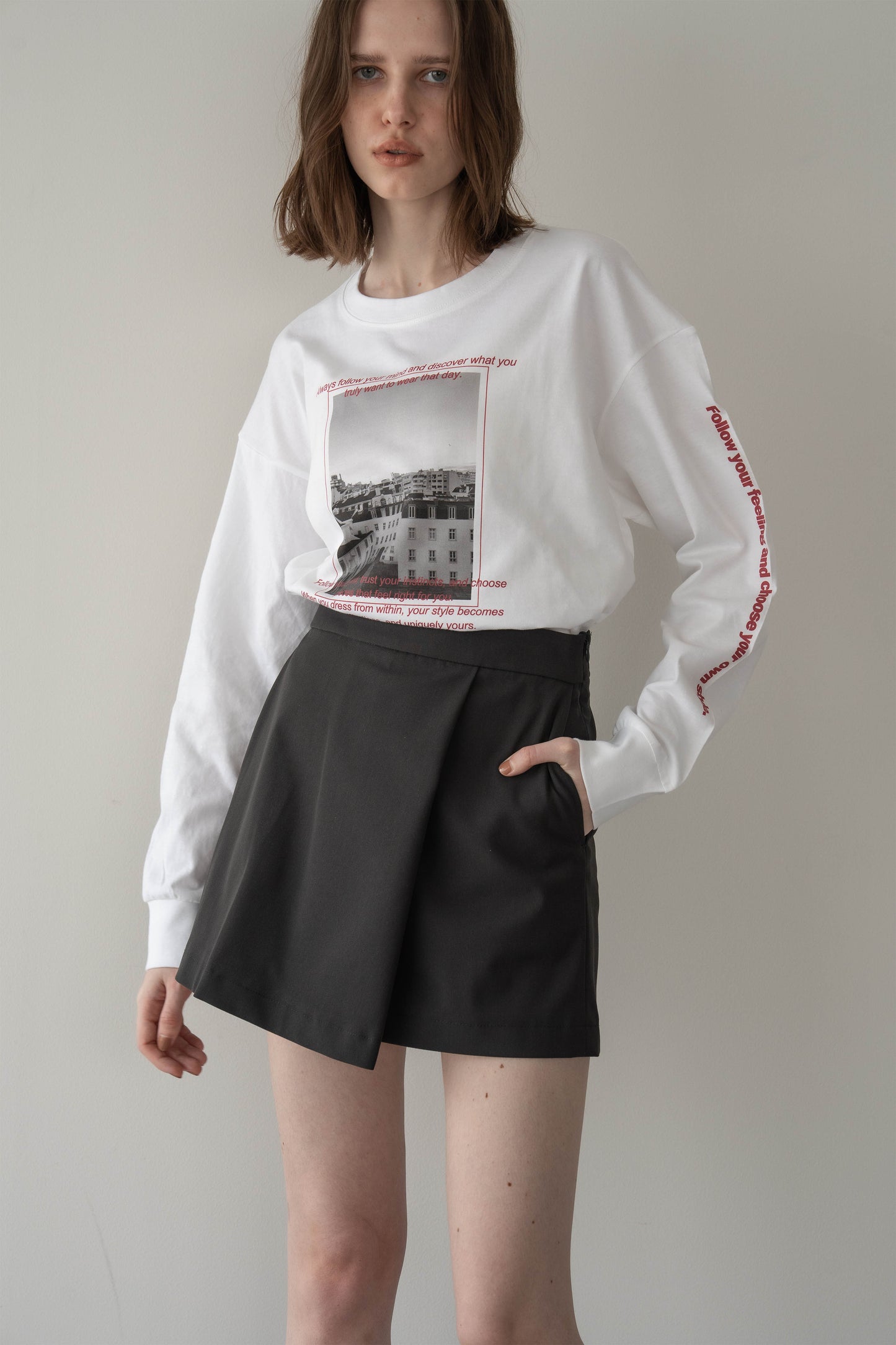 スコート【GRAY】