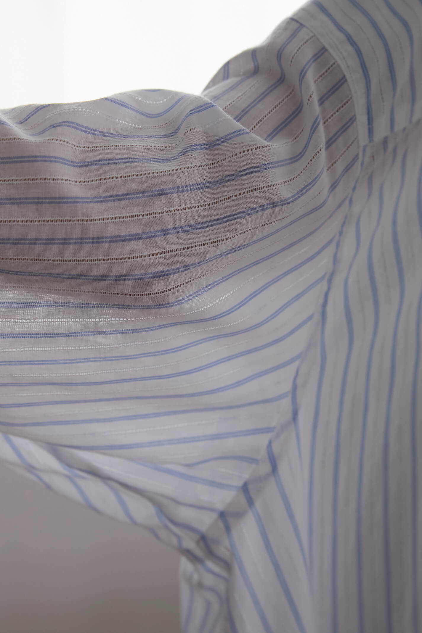 ストライプオーバーシャツ【WHITE】