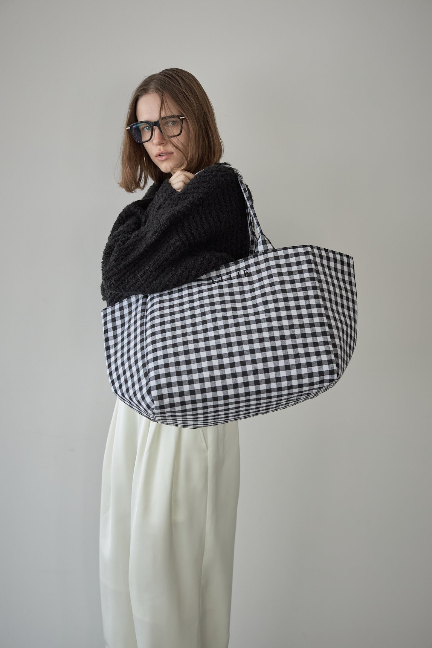【予約販売11月上旬〜中旬配送】TOTEBAG【CHECK】