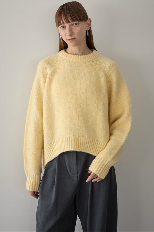 オーバーサイズニット【YELLOW】
