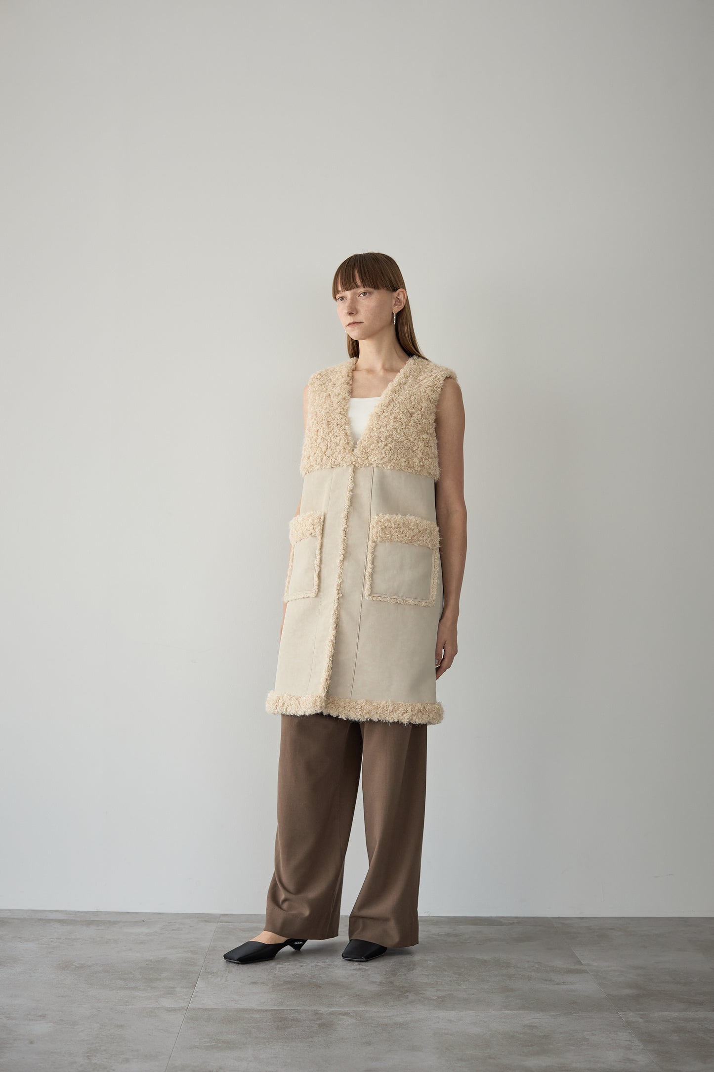 フェイクムートンジレ【BEIGE】