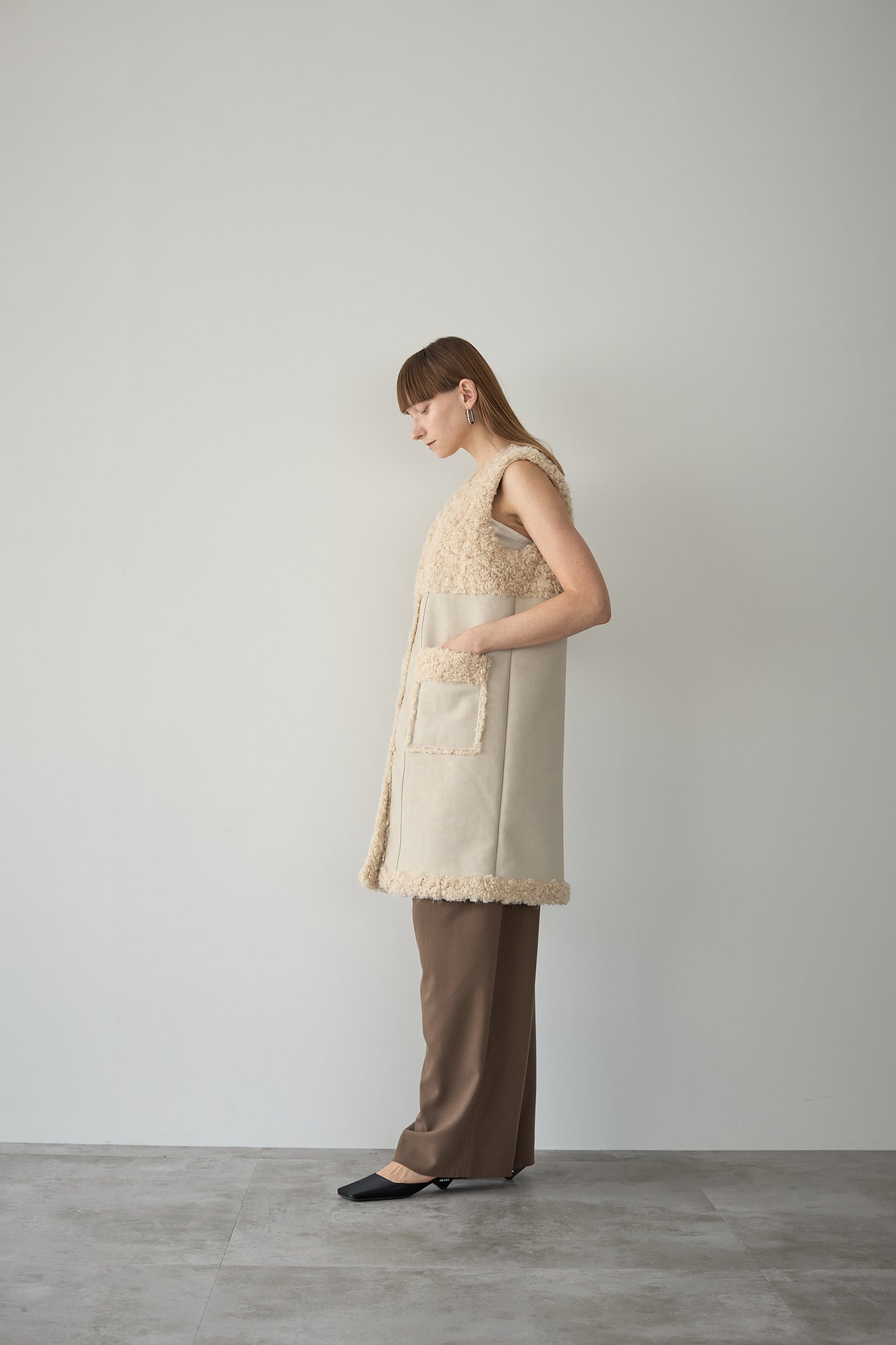 フェイクムートンジレ【BEIGE】