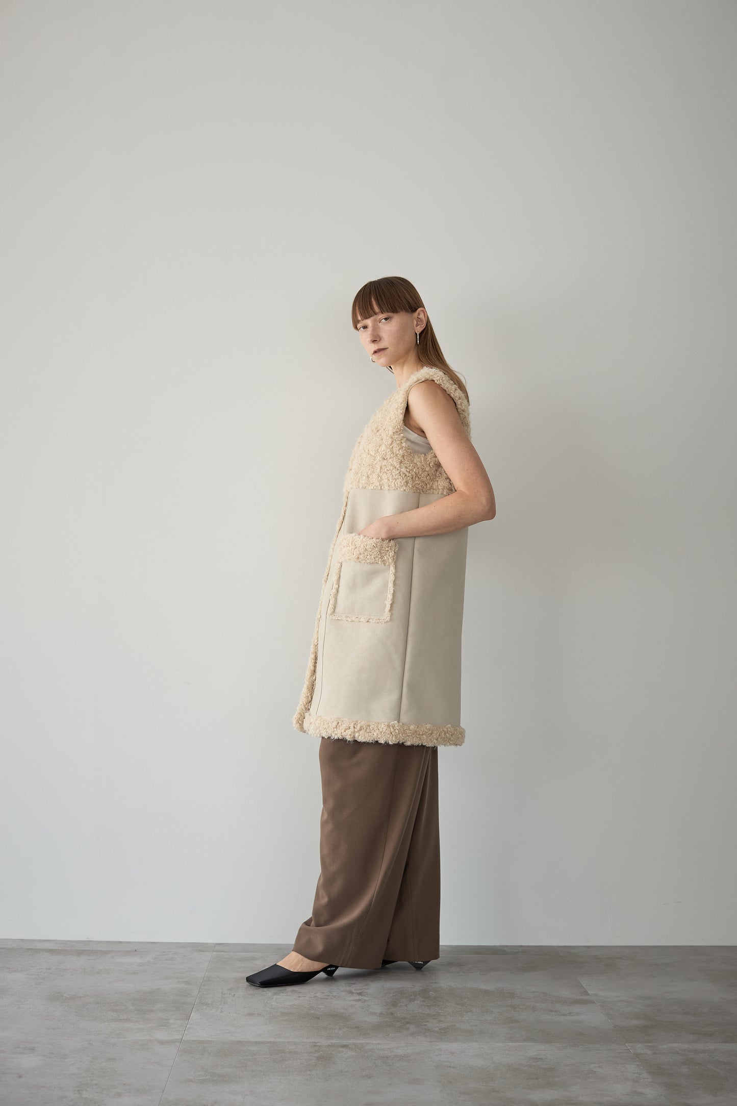 フェイクムートンジレ【BEIGE】