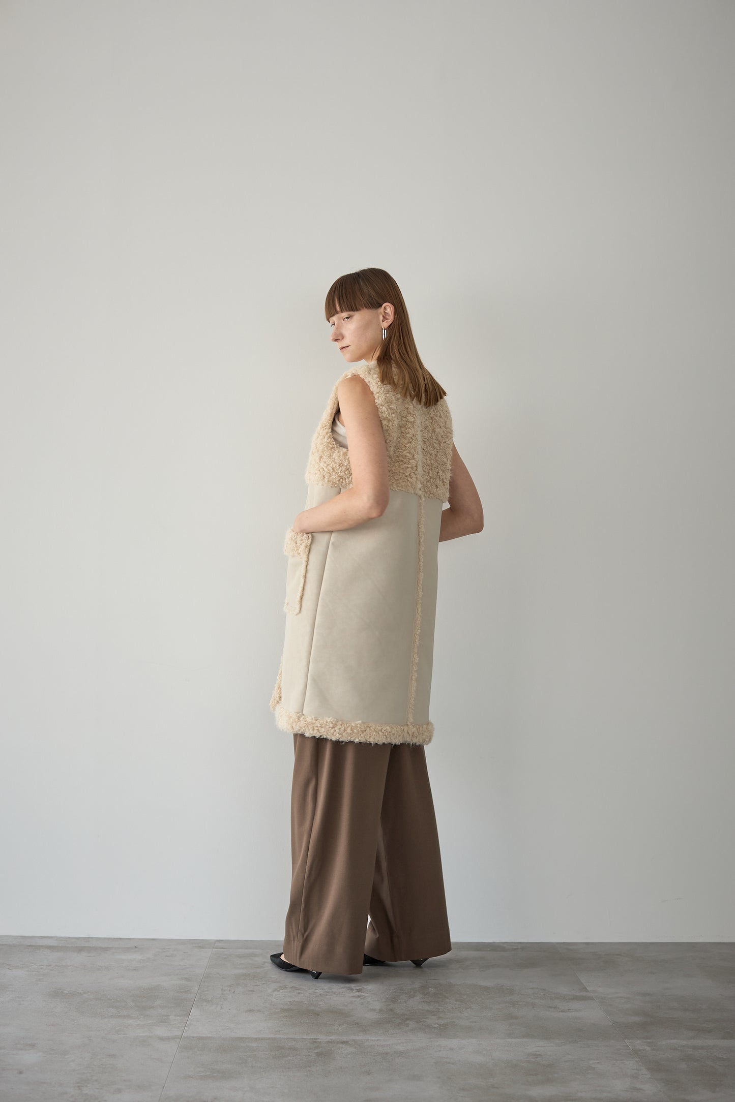 フェイクムートンジレ【BEIGE】