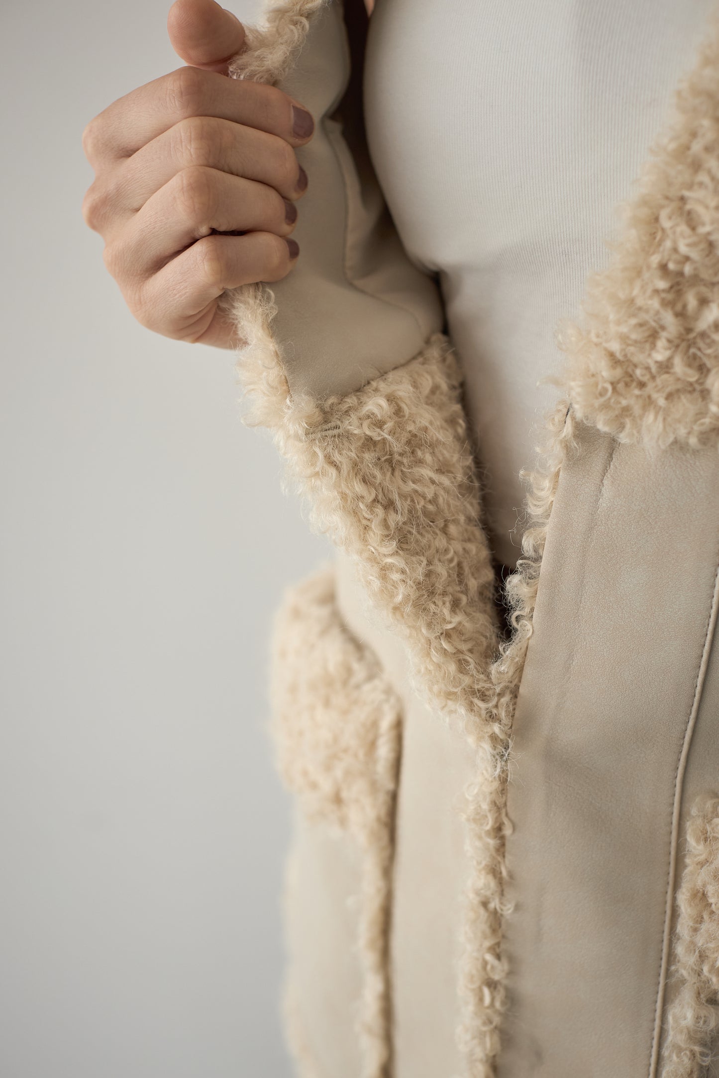 フェイクムートンジレ【BEIGE】