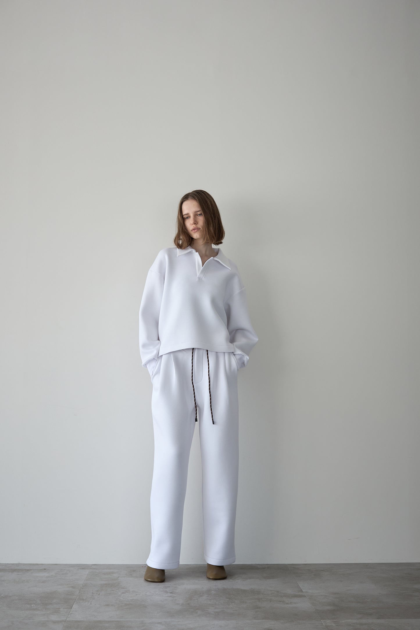 ビックカラースウェット【WHITE】
