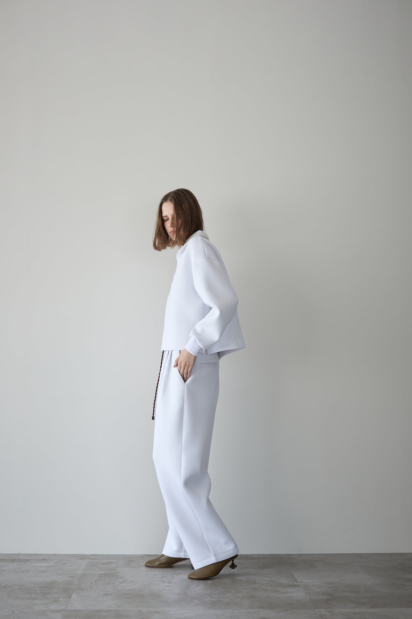 ビックカラースウェット【WHITE】