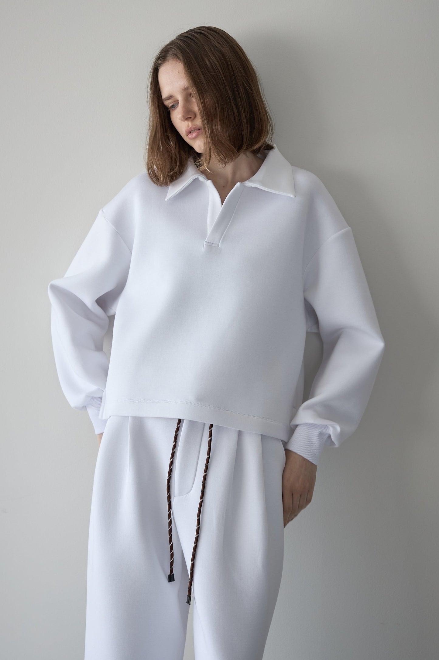 ビックカラースウェット【WHITE】
