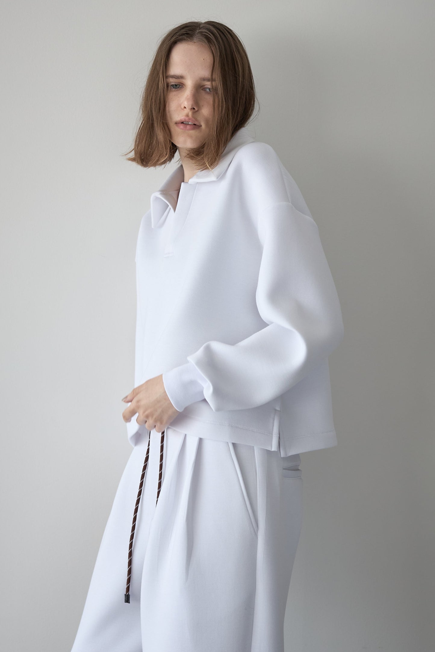ビックカラースウェット【WHITE】