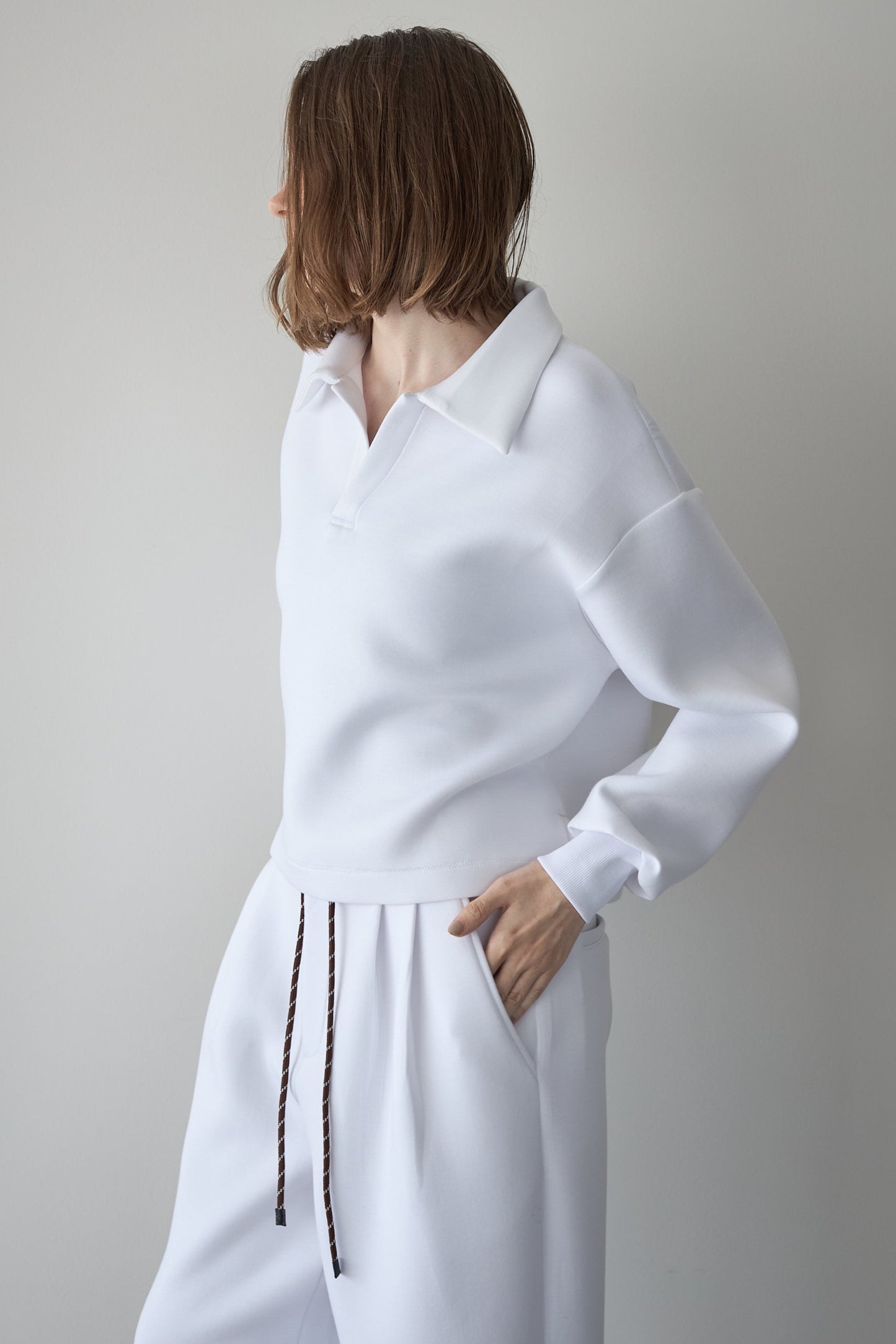 ビックカラースウェット【WHITE】