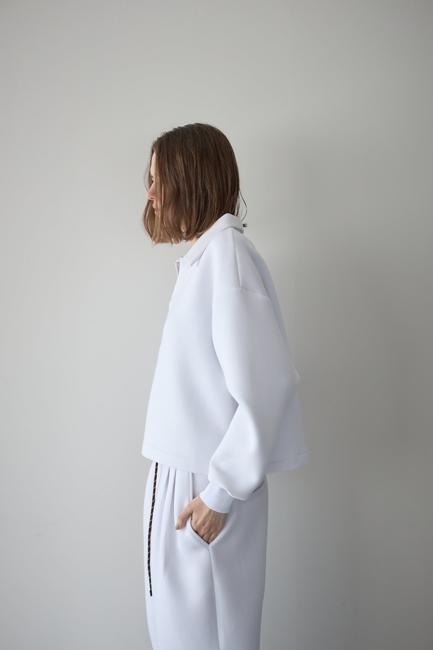 ビックカラースウェット【WHITE】