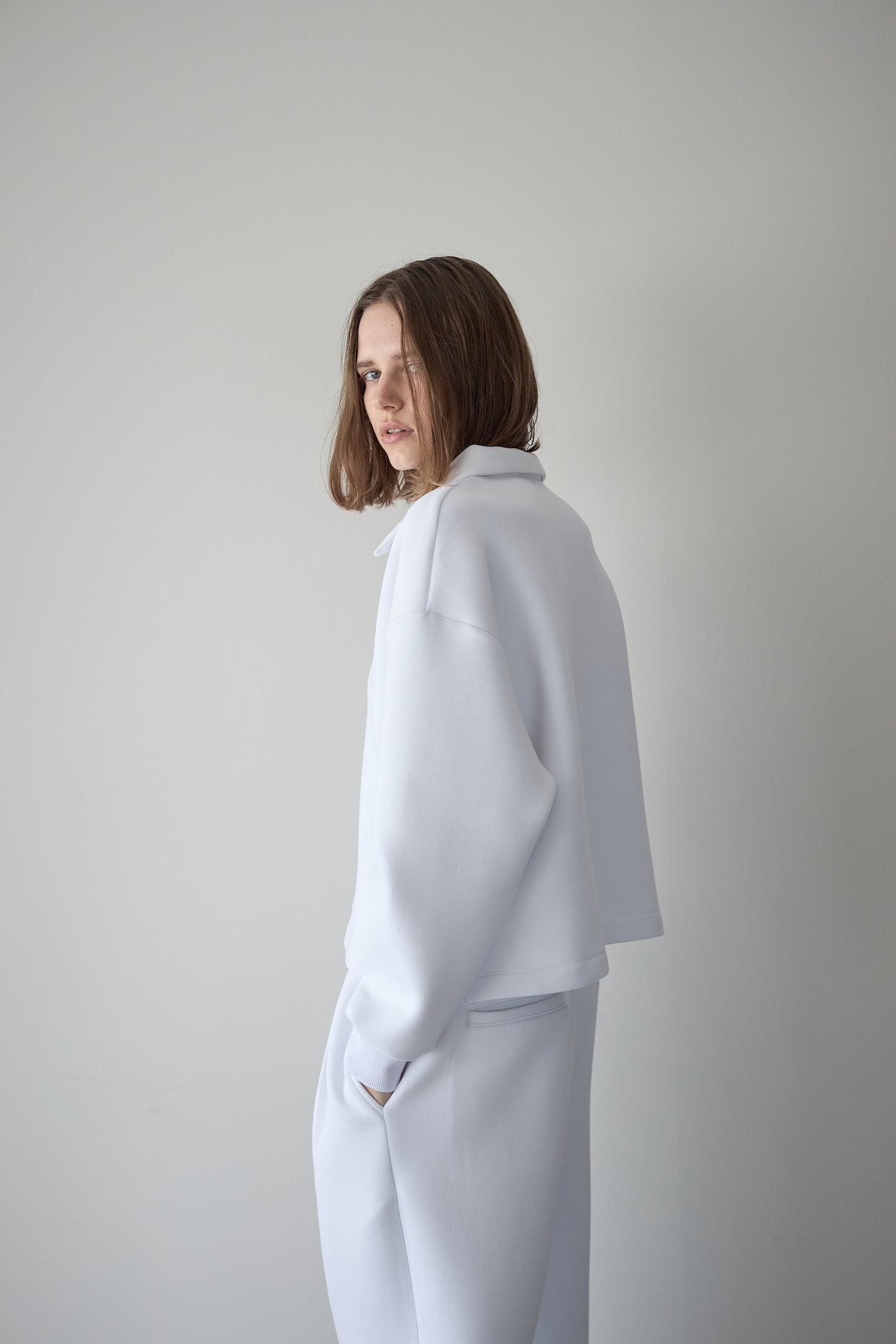 ビックカラースウェット【WHITE】
