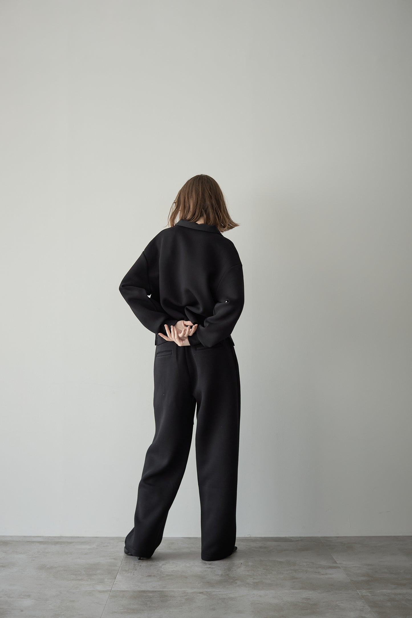 ビックカラースウェット【BLACK】