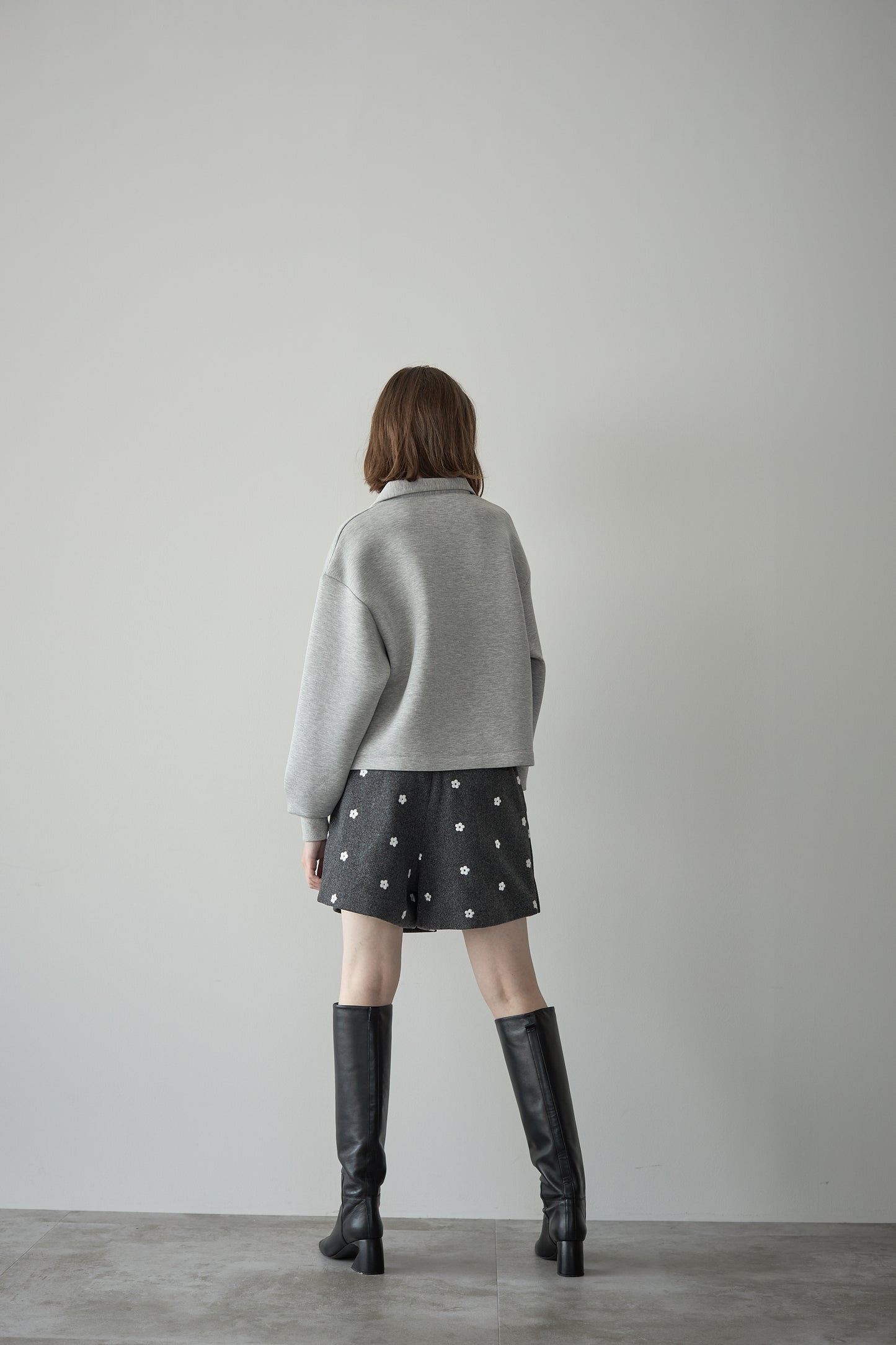 ビックカラースウェット【GRAY】