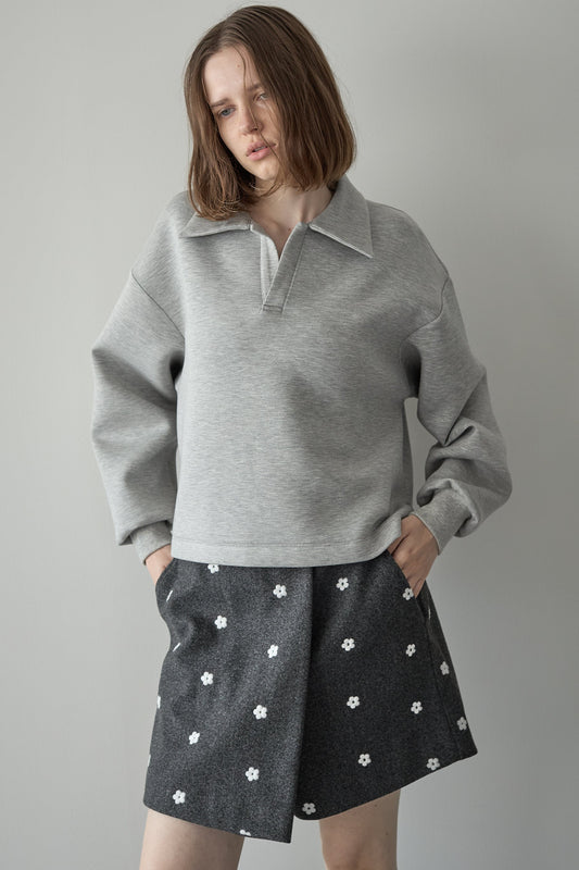 ビックカラースウェット【GRAY】