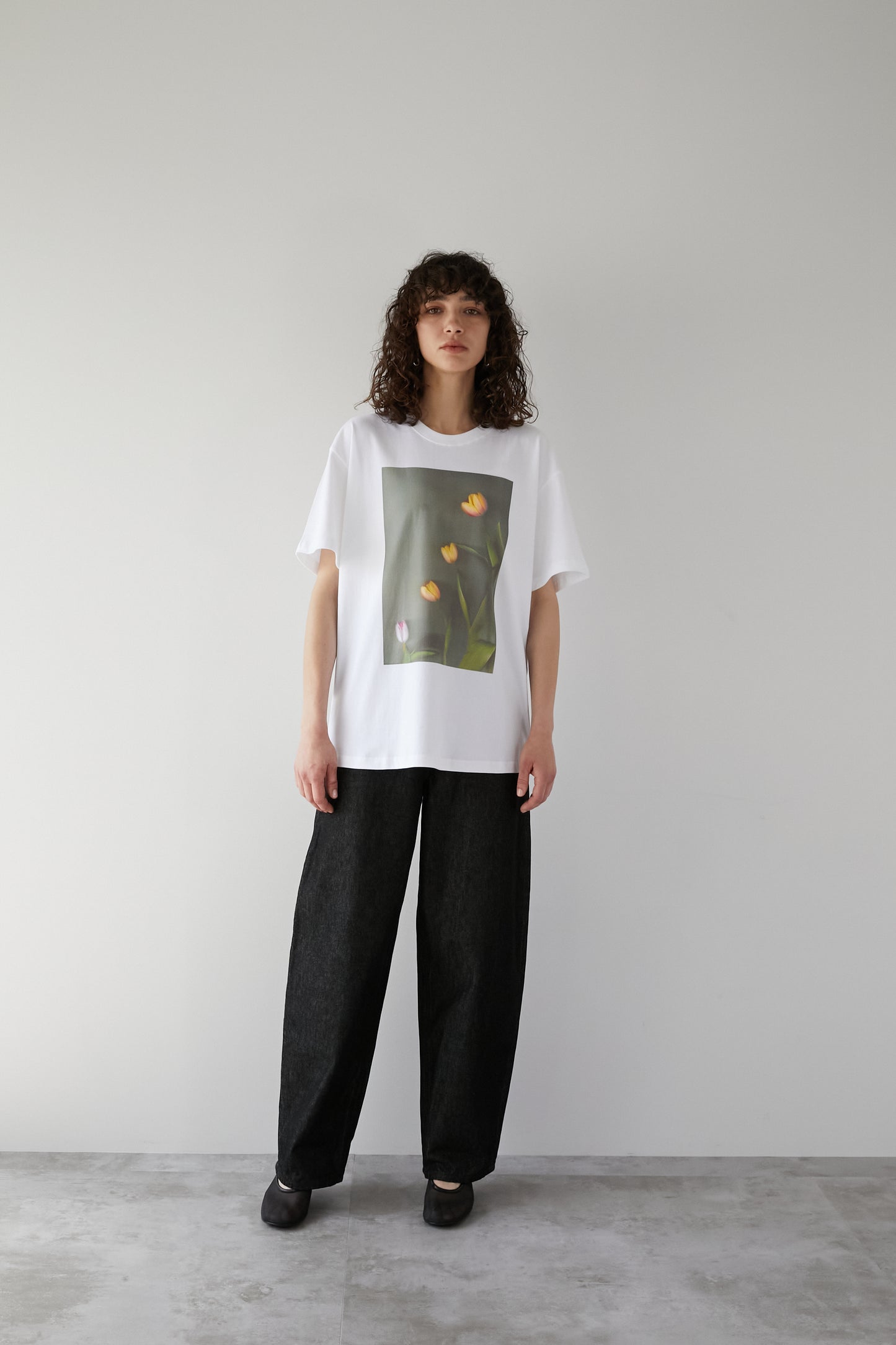 プリントTEE【WHITE】