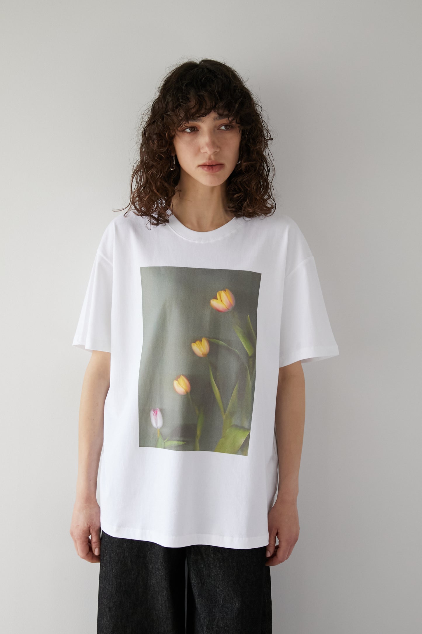 プリントTEE【WHITE】