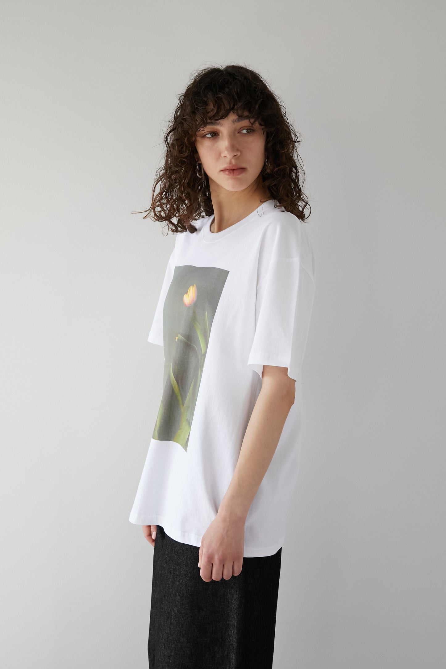 プリントTEE【WHITE】