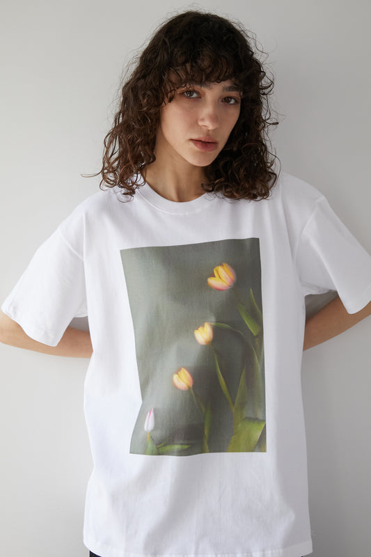 プリントTEE【WHITE】
