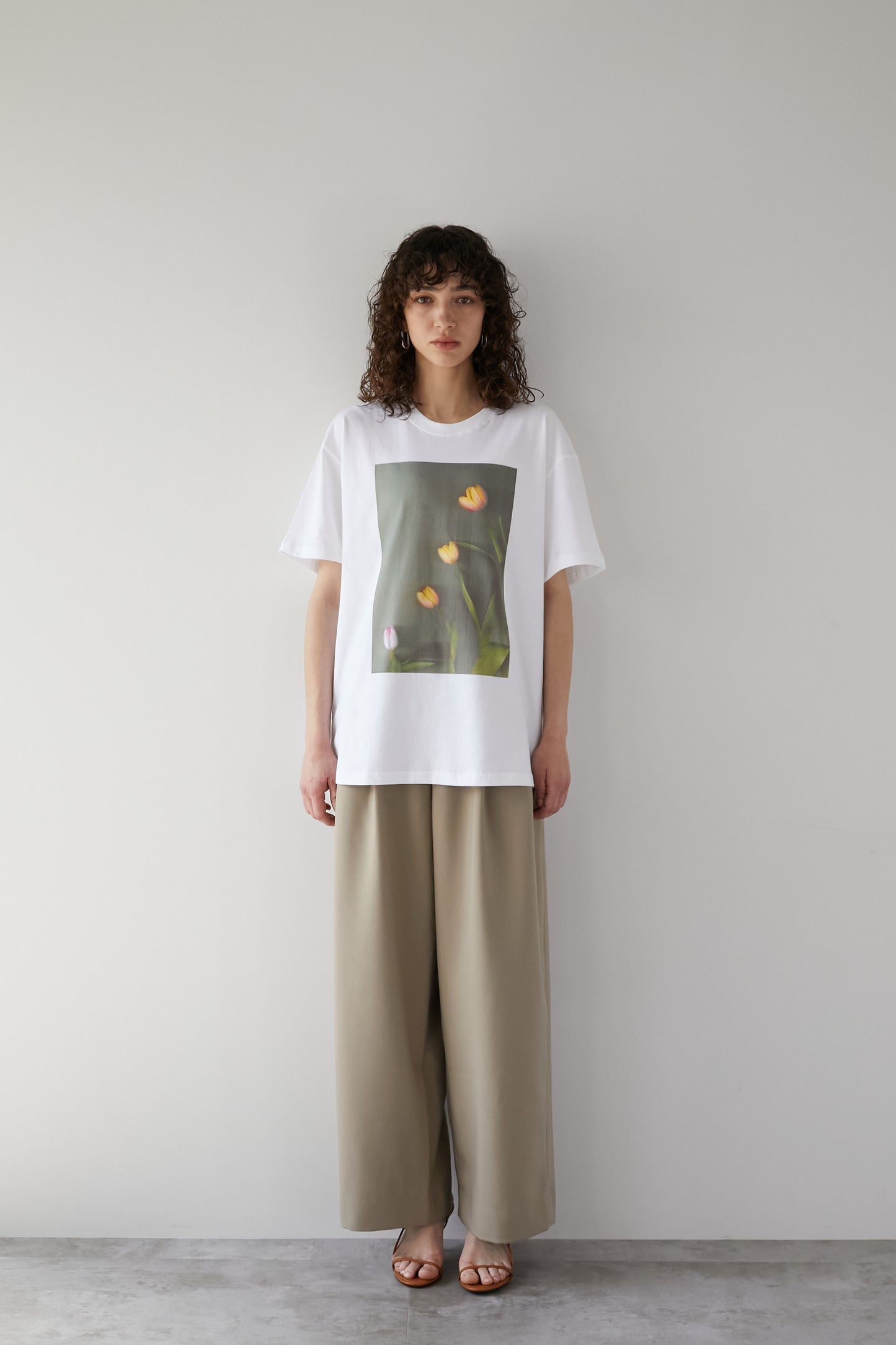 プリントTEE【WHITE】