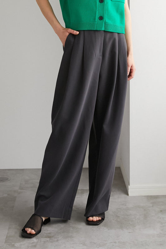 タックアジャストパンツ【GRAY】