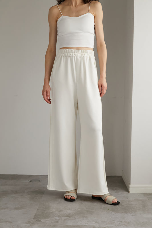 ラインタックパンツ【WHITE】