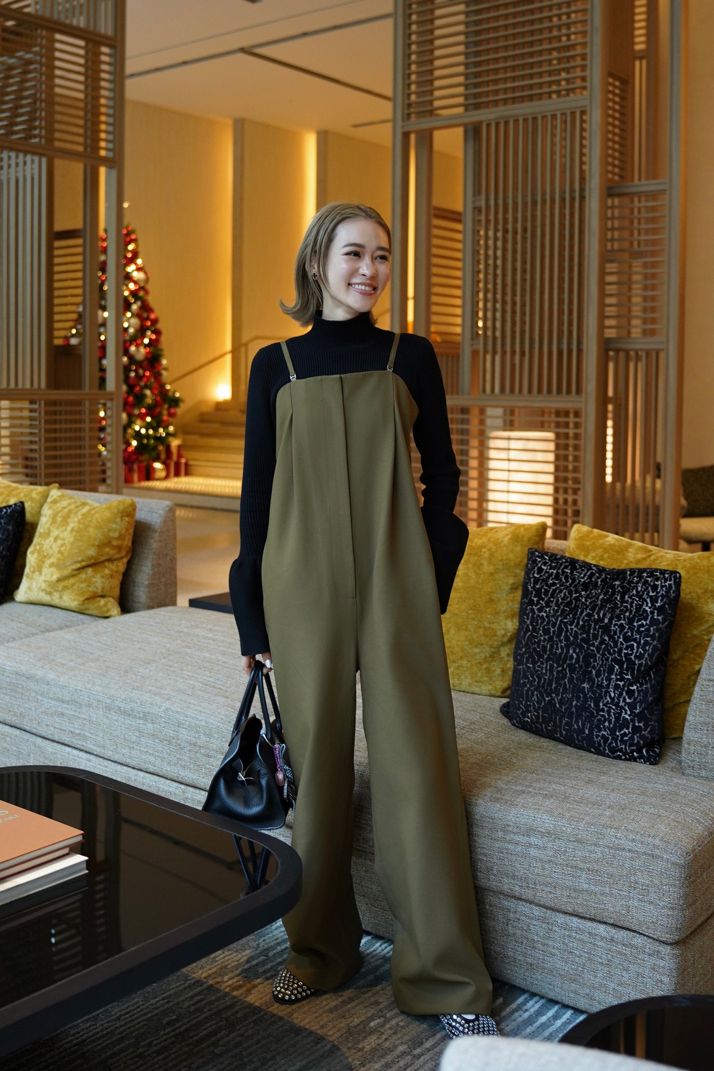 タックサロペット【BROWN】