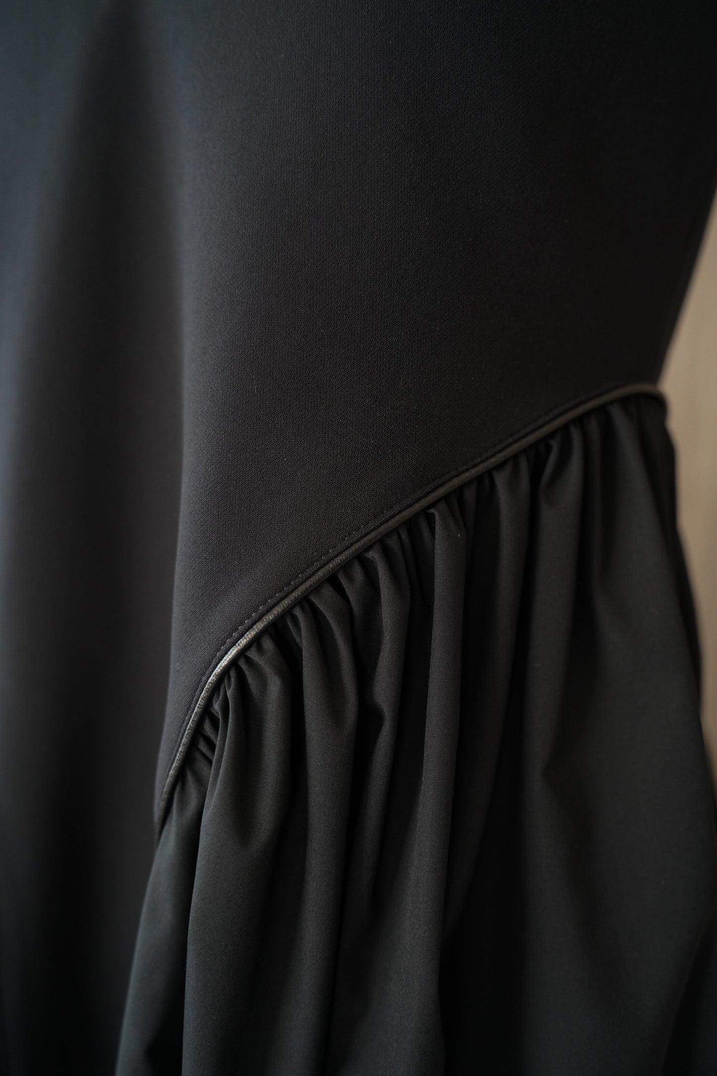 【予約販売4月中旬発送】ドッキングワンピース【BLACK】