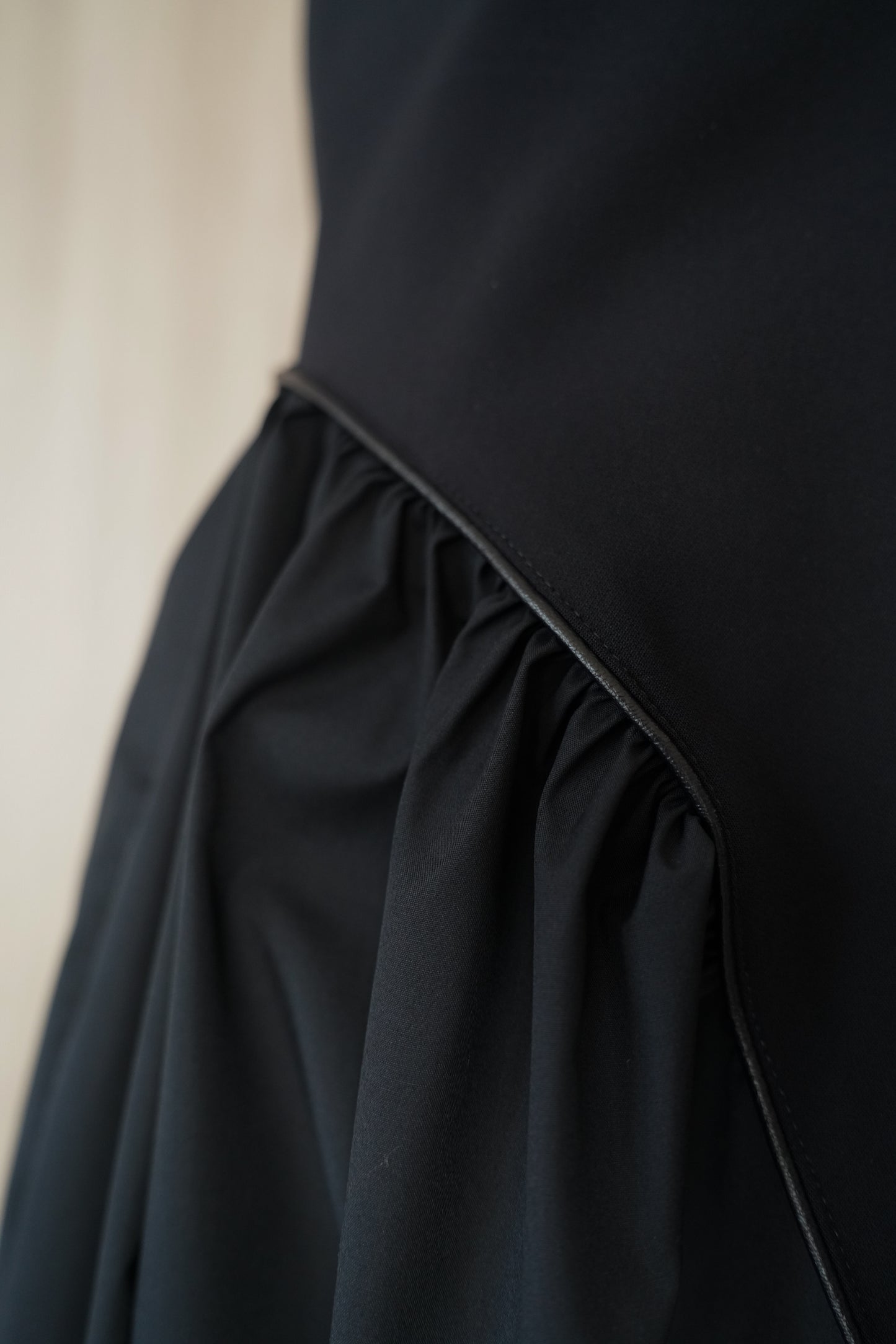 【予約販売4月中旬発送】ドッキングワンピース【BLACK】