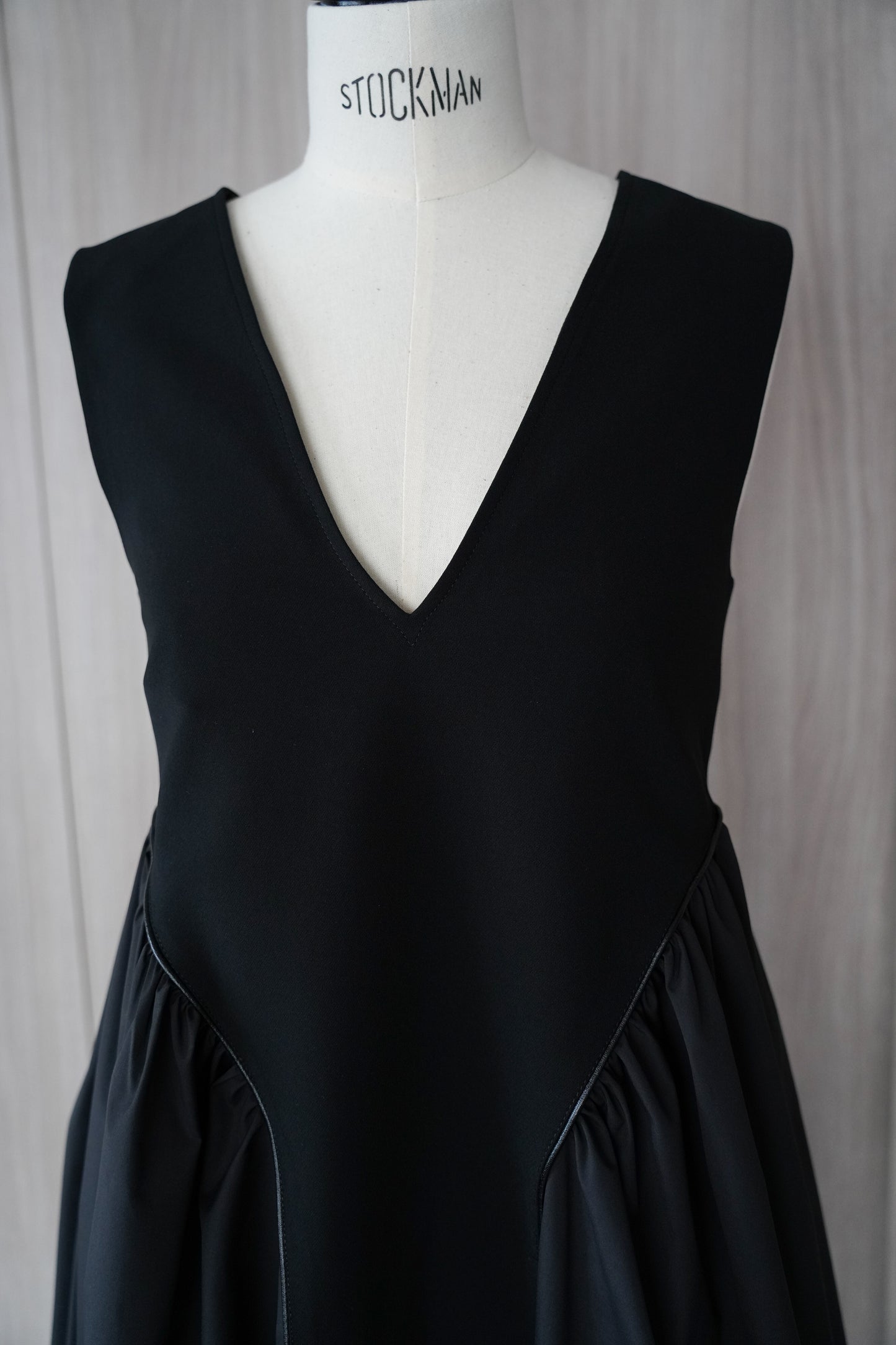 【予約販売4月中旬発送】ドッキングワンピース【BLACK】
