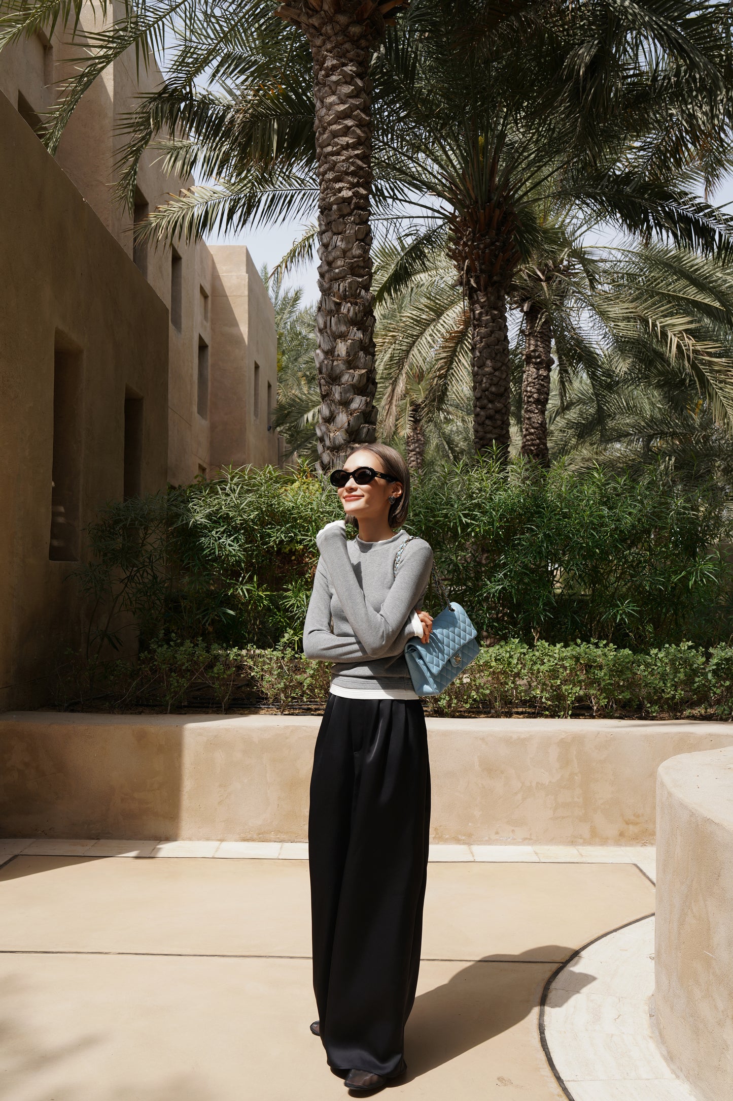 ロングスリーブTEE【GRAY】