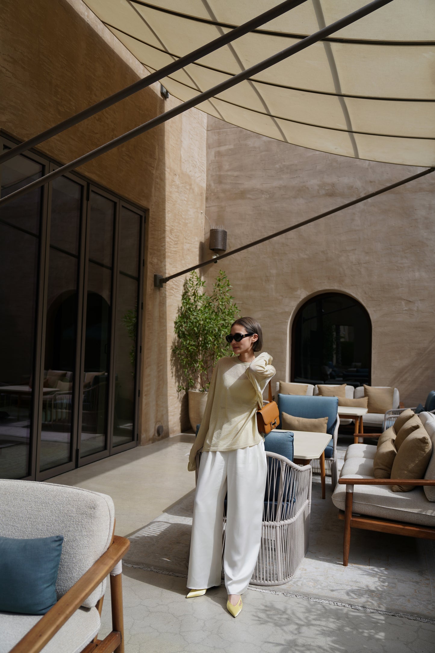 シースルーラメニット【GOLD】