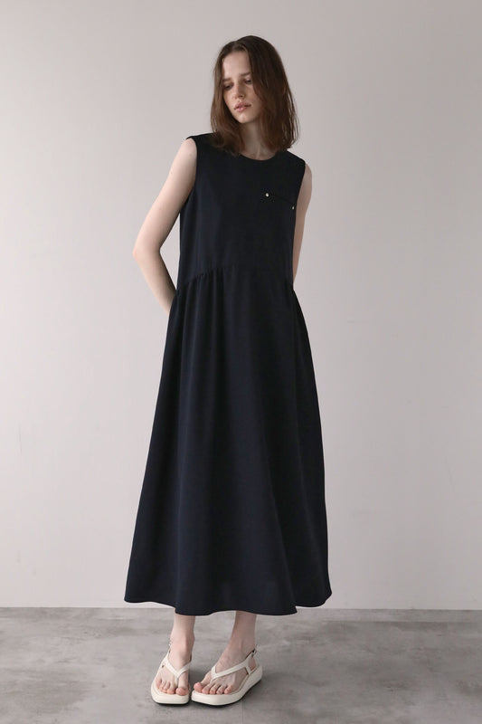 ヘムラインドレス【NAVY】