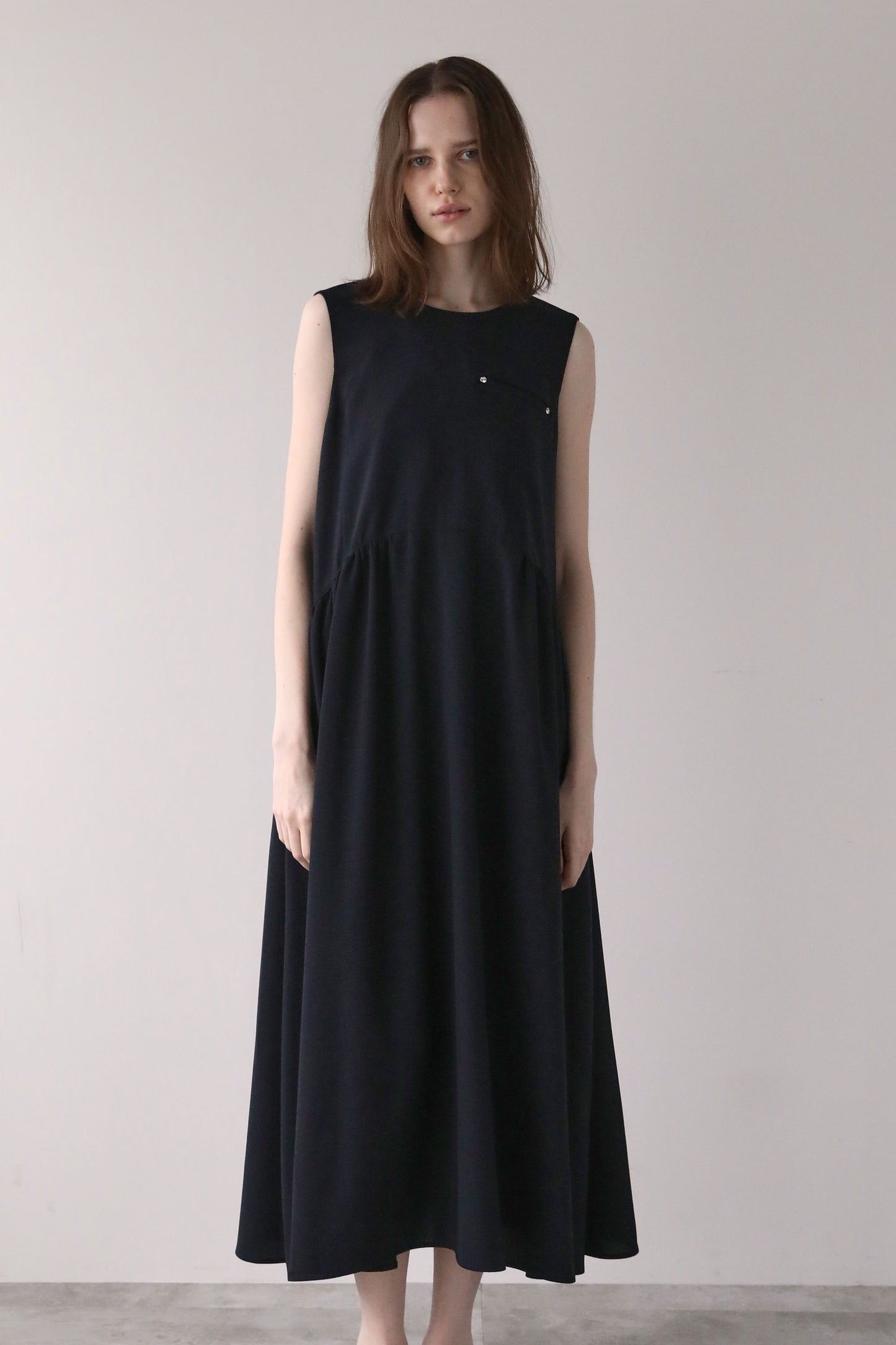 ヘムラインドレス【NAVY】
