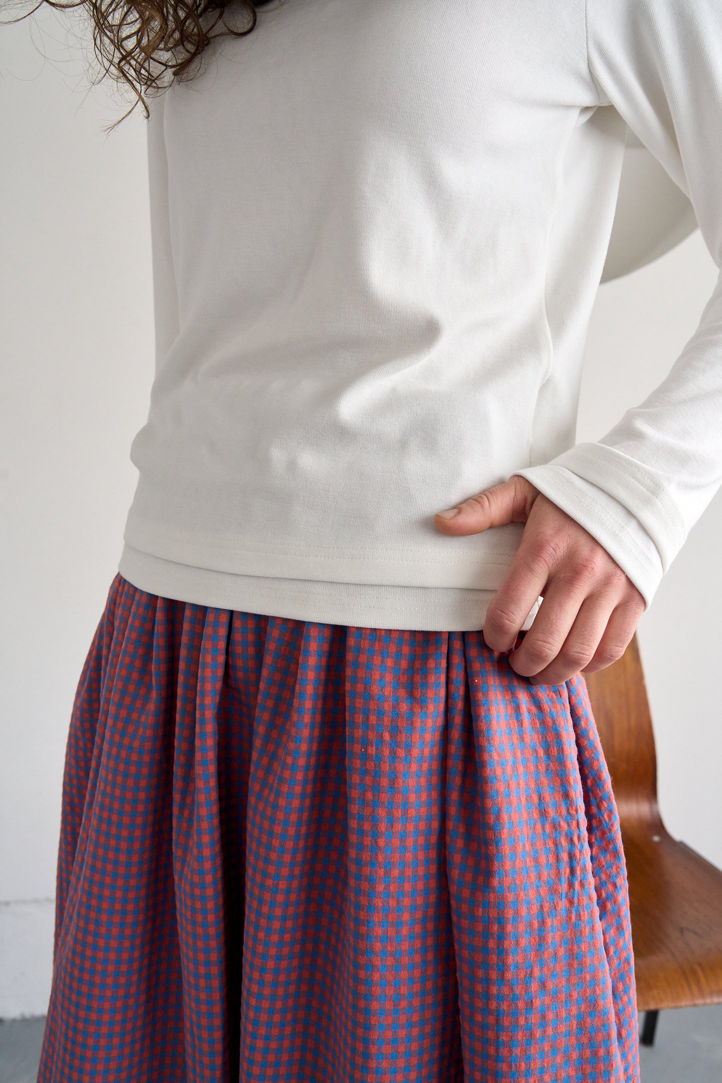 ロングスリーブTEE【WHITE】