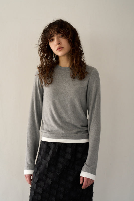 ロングスリーブTEE【GRAY】