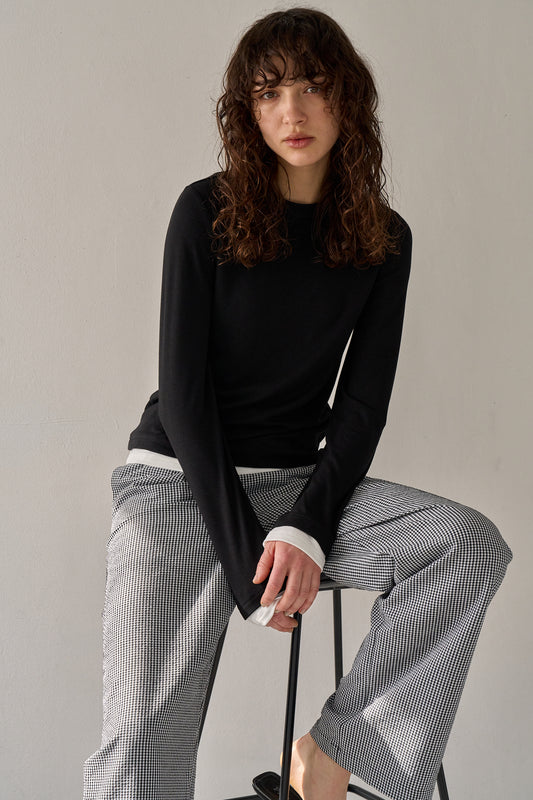 ロングスリーブTEE【BLACK】