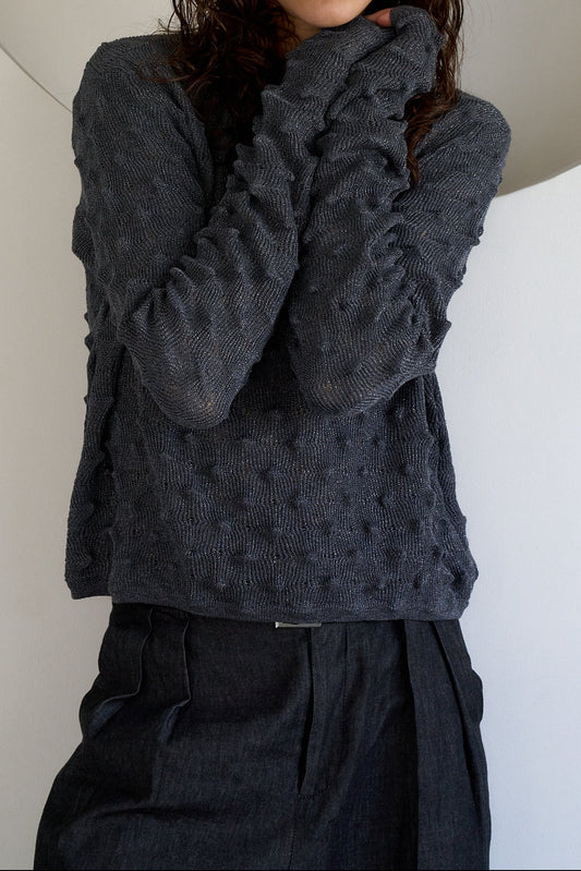 【予約販売4月上旬-中旬配送】トゲトゲニット【GRAY】