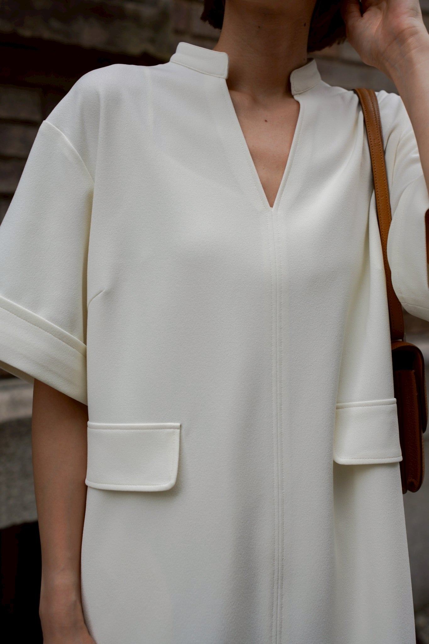 【予約販売5月末配送】ジョーゼットOP【WHITE】