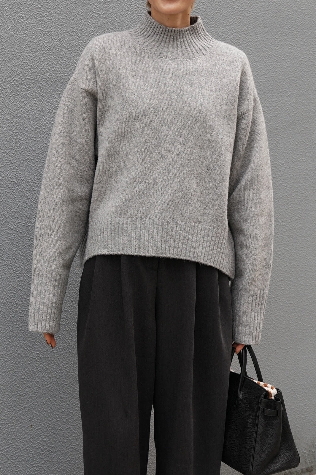 タートルニット【GRAY】 – ELLIE