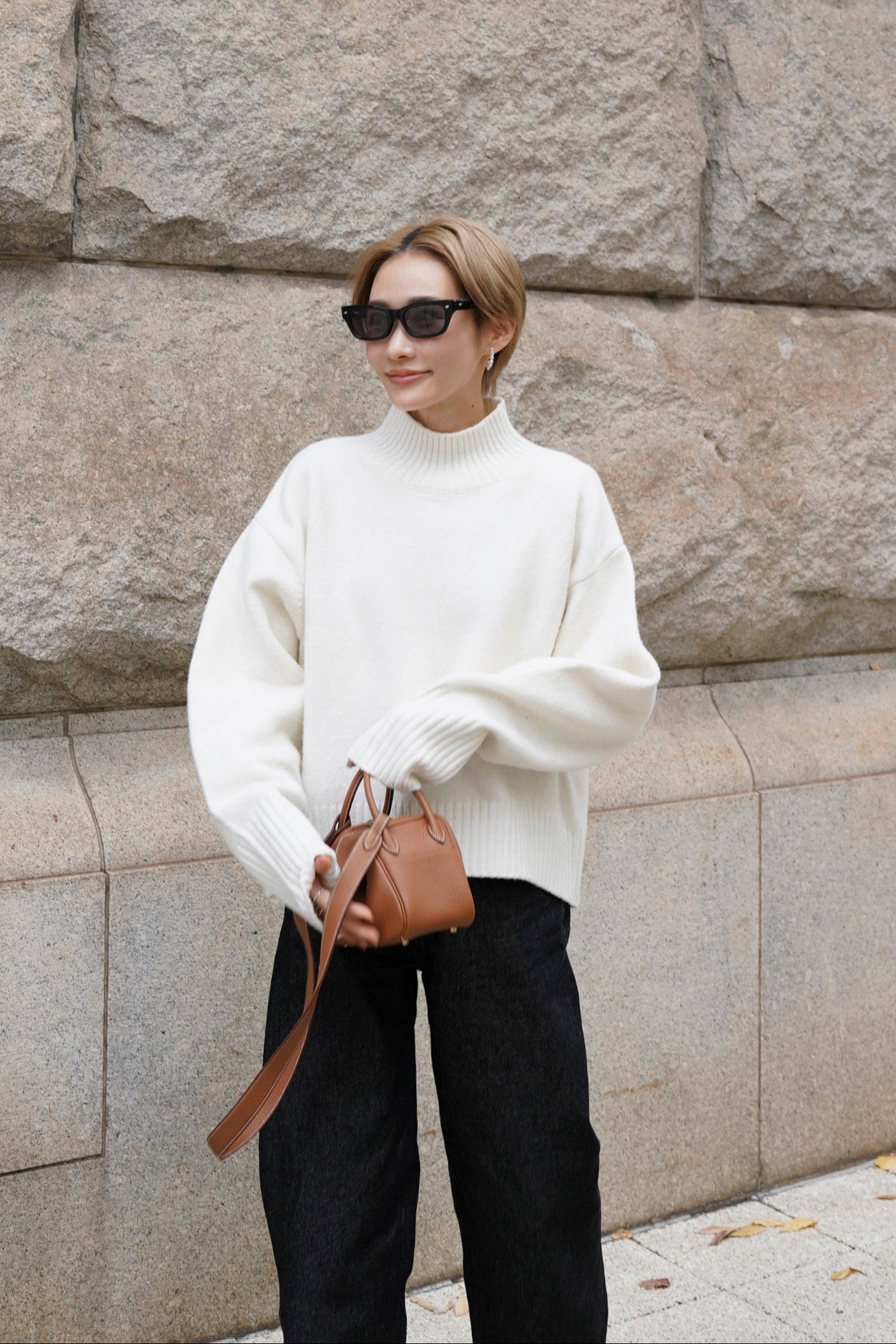 タートルニット【WHITE】 – ELLIE