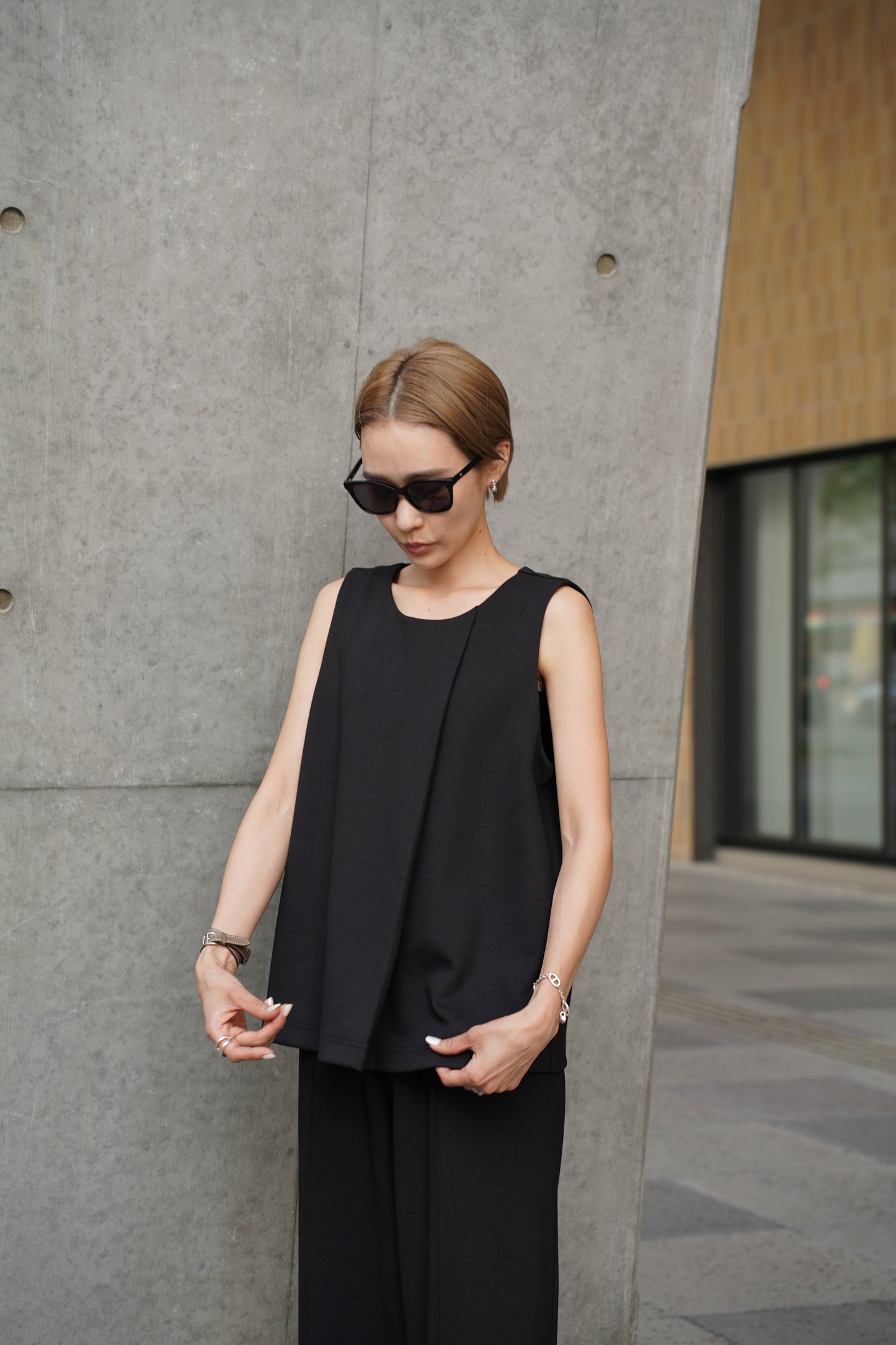 イージータックトップス【BLACK】