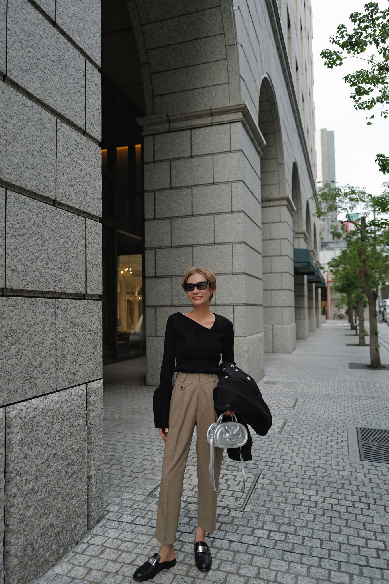 カットオフテーパードPT【BEIGE】