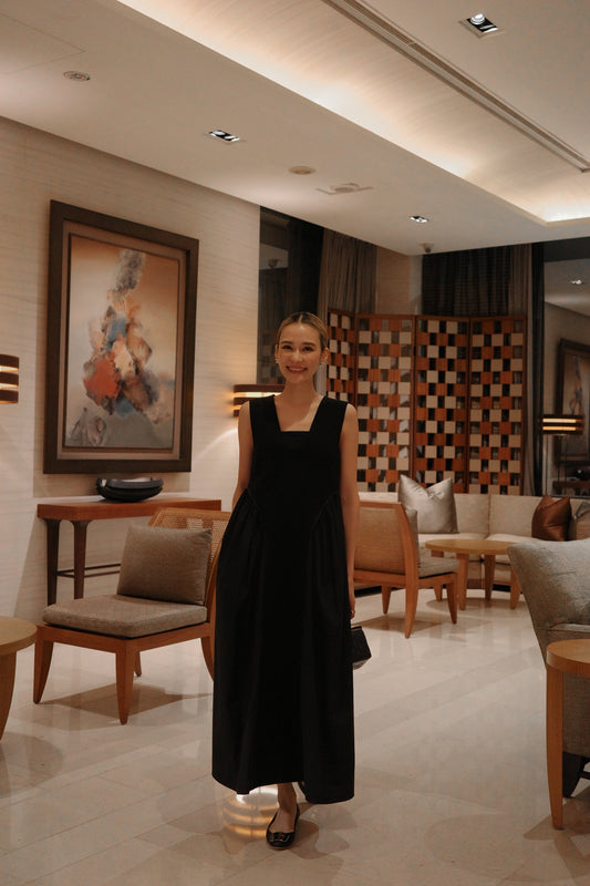 ドッキングワンピース【BLACK】