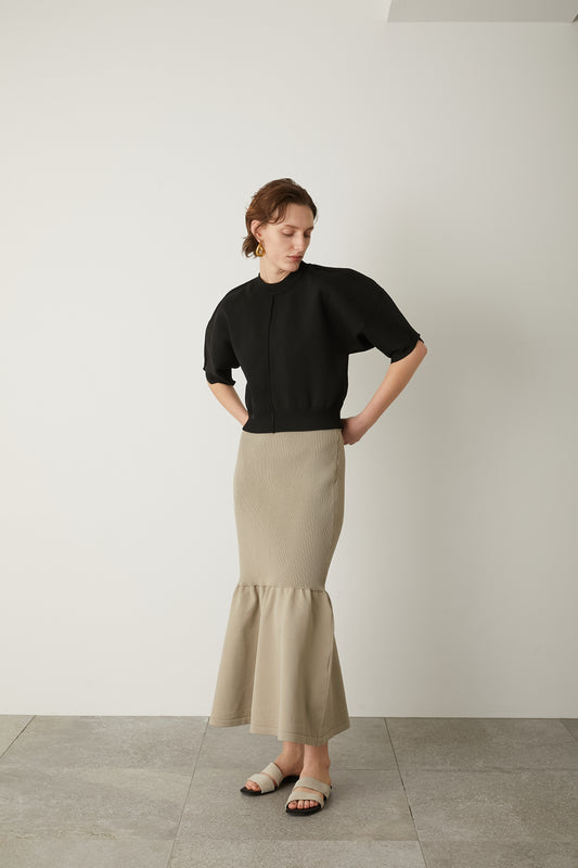 マーメイドニットスカート【BEIGE】