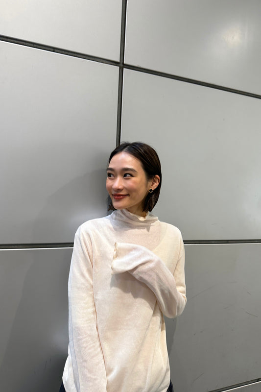 シアーニット【WHITE】