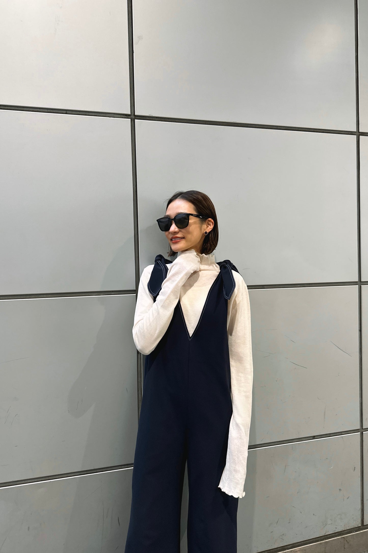 シアーニット【WHITE】