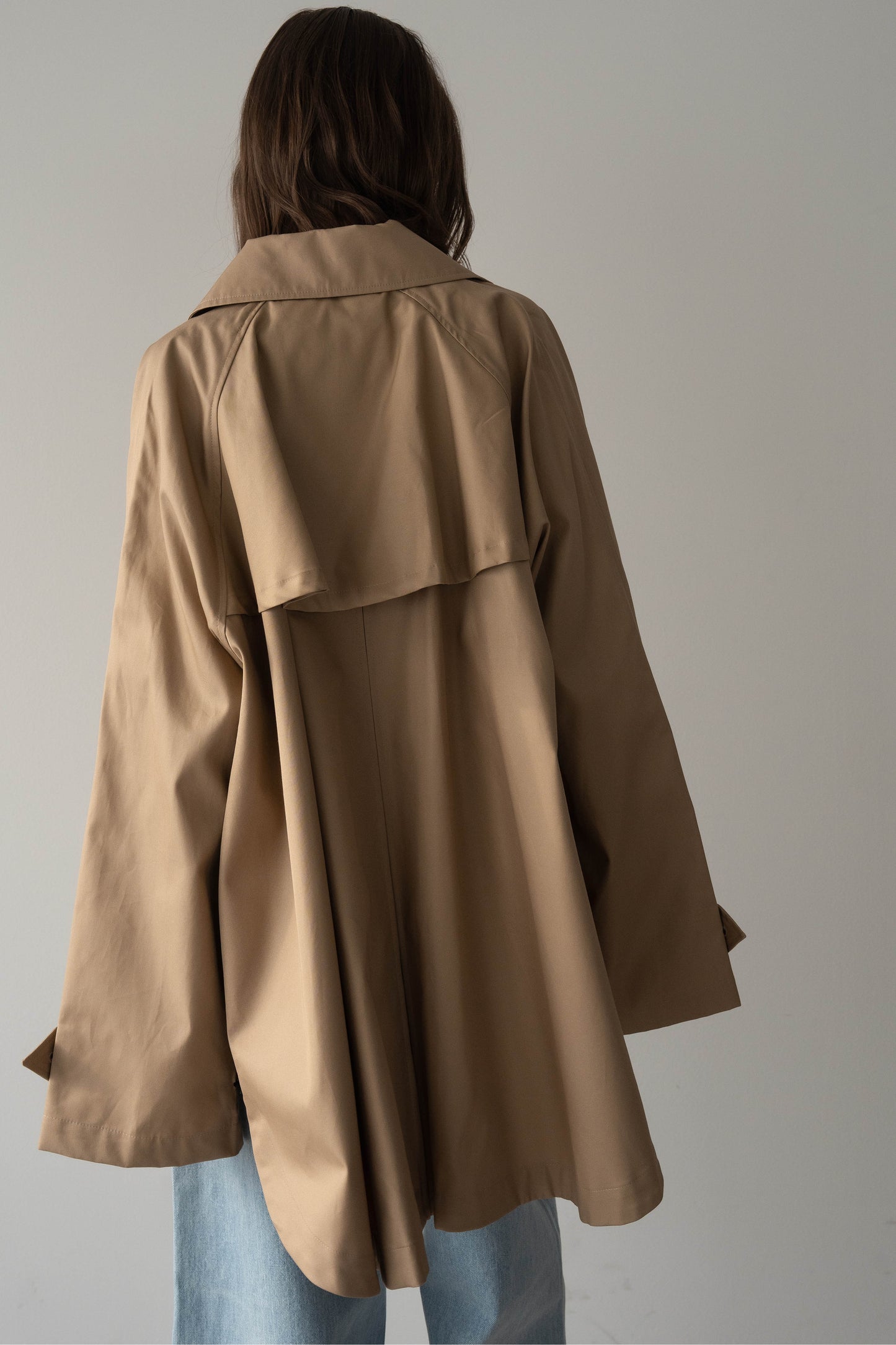 ケープトレンチコート【BEIGE】