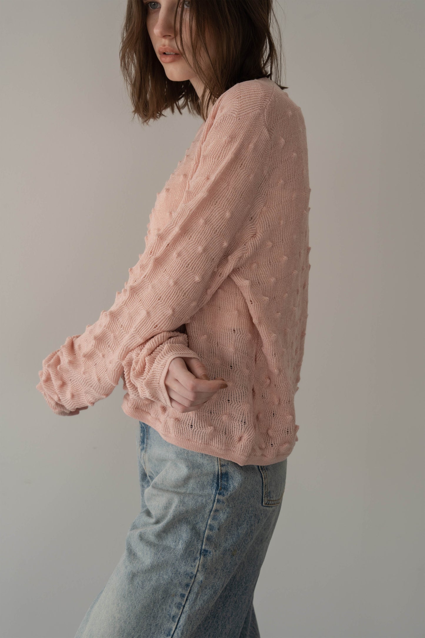 【予約販売4月上旬-中旬配送】トゲトゲニット【PINK】