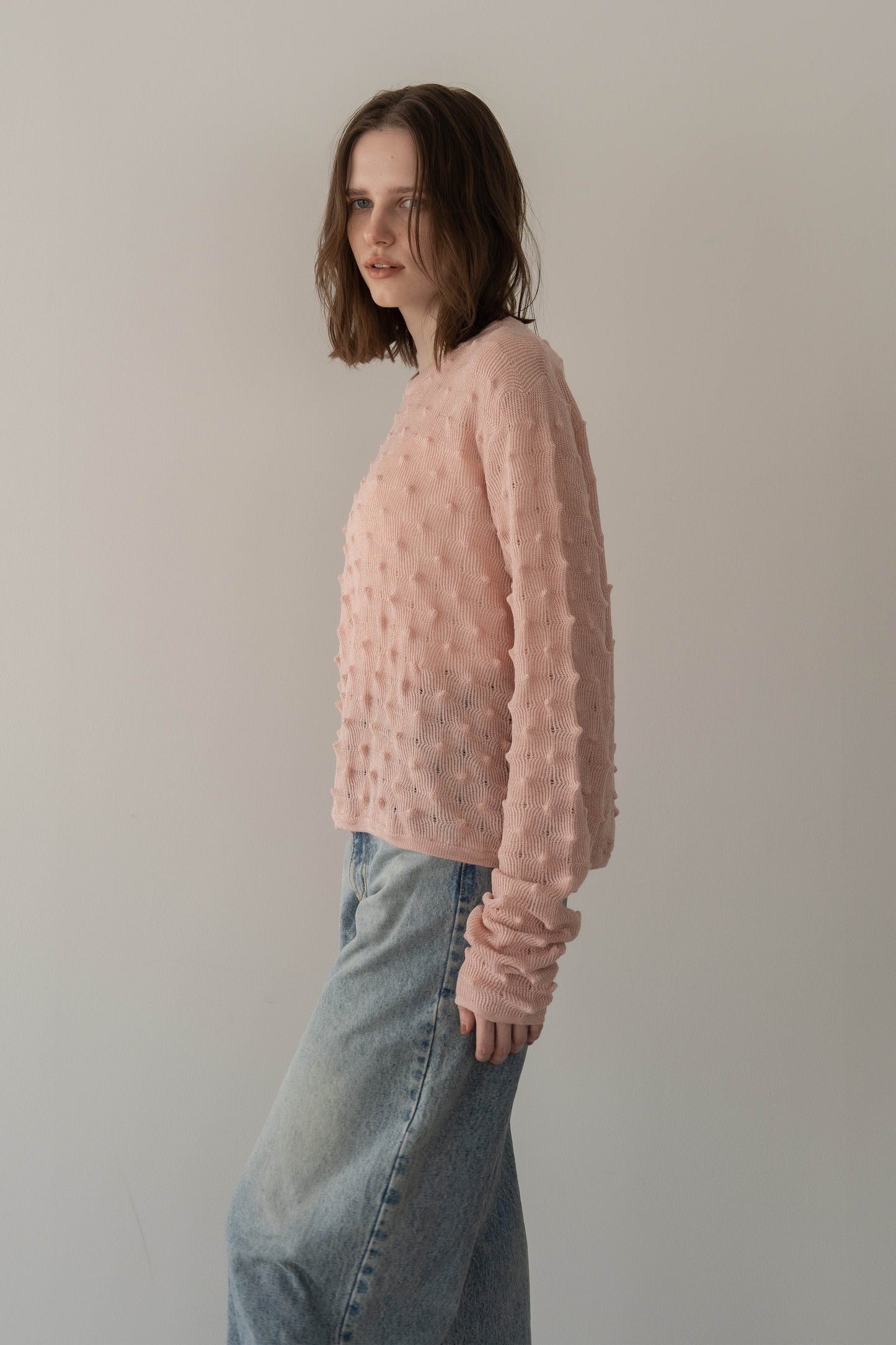 【予約販売4月上旬-中旬配送】トゲトゲニット【PINK】